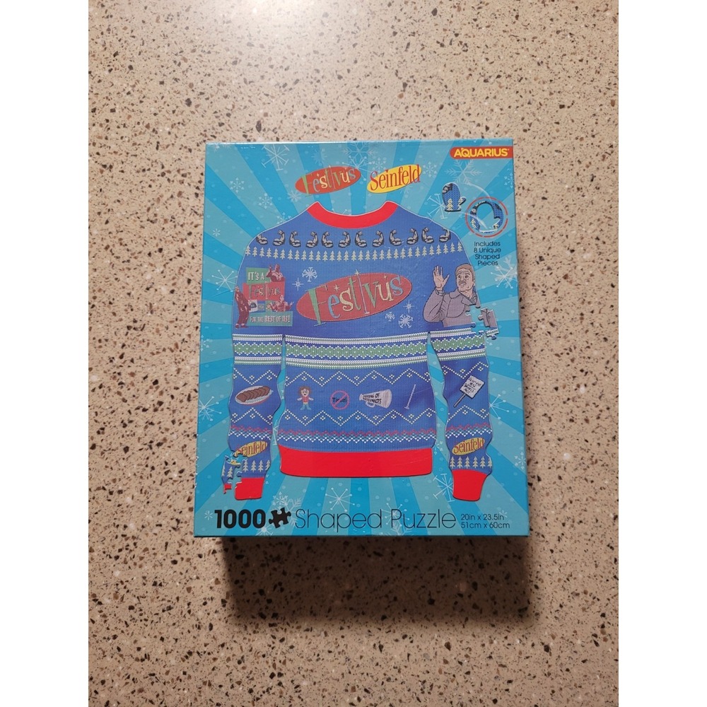 Seinfeld Festivus 1000 Piece Jigsaw Puzzle Officially Licensed, Xmas Gift SEALED